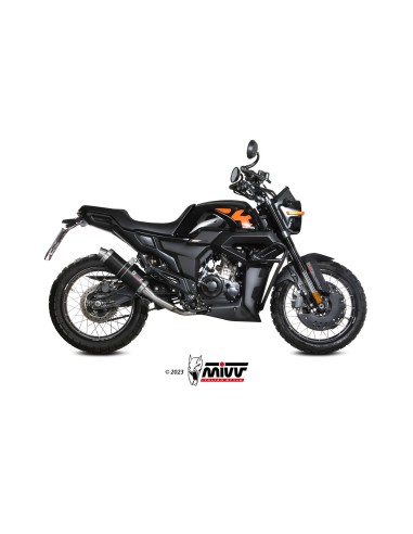 MIVV FULL SYSTEM 1X1 GP BLACK ZONTES ZT 125 GK 2021-24