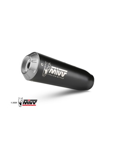 MIVV FULL SYSTEM 1X1 X-M1 BLACK ZONTES ZT 125 GK 2021-24