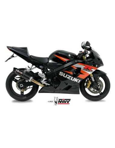 MIVV BOLT-ON GP CARBON CON TAPA CARBONO SUZUKI GSX-R 600 2004-05