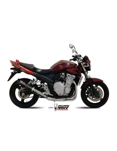 MIVV SLIP-ON GP BLACK CON TAPA CARBONO SUZUKI GSF 650 BANDIT 2007-15 / GSX 650 F 2008-15
