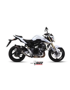 MIVV SLIP-ON GP CARBON CON TAPA CARBONO SUZUKI GSR 750 2011-16 / GSX-R 750 2004-05