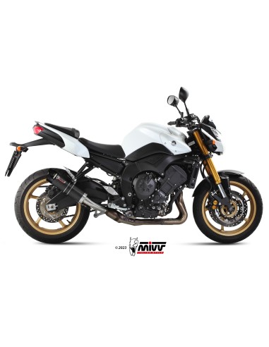 MIVV SLIP-ON GP CARBON CON TAPA CARBONO YAMAHA FZ8 / FAZER 8 2010-16