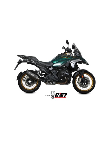 MIVV SLIP-ON SR-1 BLACK TITANIUM BMW R 1300 GS 2024