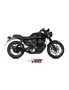 MIVV 2 SLIP-ON HR-1 BLACK MOTO GUZZI V7 STONE 2021-24