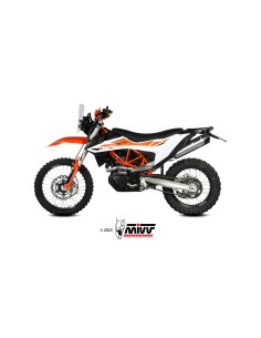 MIVV SLIP-ON STR1 ST. STEEL KTM 690 ENDURO R / 690 SMC R 2021-24