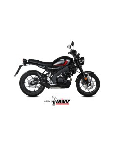 MIVV FULL SYSTEM 1X1 HR-1 BLACK YAMAHA XSR 125 2022-24