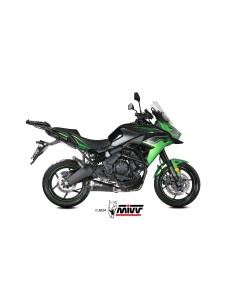 MIVV SLIP-ON DELTA RACE BLACK KAWASAKI VERSYS 650 2024