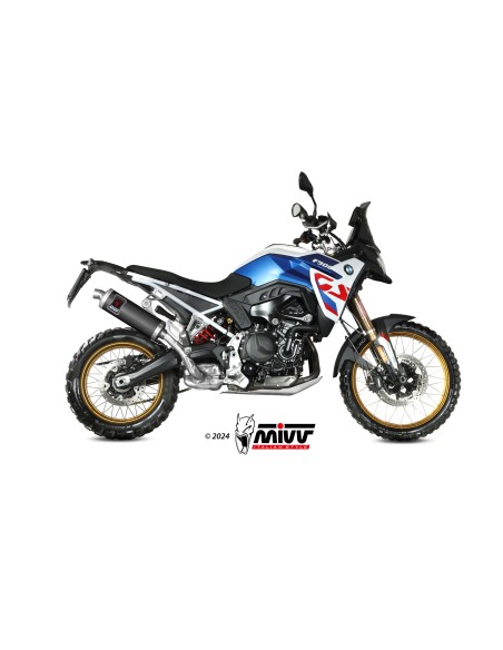 MIVV SLIP-ON DAKAR BLACK BMW F 900 GS 2024