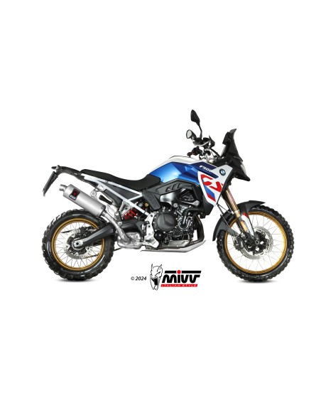 MIVV SLIP-ON DAKAR ST. STEEL BMW F 900 GS 2024