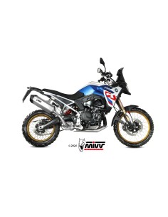 MIVV SLIP-ON SPEED EDGE ST. STEEL BMW F 900 GS 2024