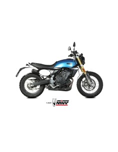 MIVV SLIP-ON X-M1 BLACK FANTIC CABALLERO 700 2024