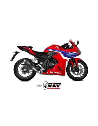 MIVV SLIP-ON GPPRO CARBONO HONDA CBR 500 R 2024