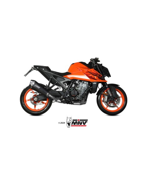 MIVV SLIP-ON DELTA RACE BLACK KTM 990 DUKE 2024