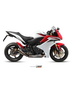 MIVV SLIP-ON DOUBLE GUN ST. STEEL HONDA CBR 600 F 2011-13 / HORNET 600 2007-13