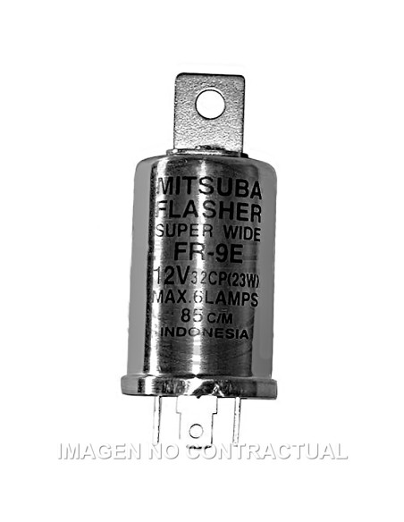 INTERMITENCIA ELECTRÓNICA 12V / 15-138W 3 FASTOMS UNIVERSAL