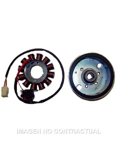 VOLANTE MAGNÉTICO 12 POLOS 12V 120W 