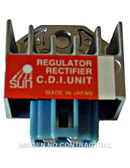 REGULADOR JAPONÉS SH671-12 - 12V - CA/CC - 4 FASTONS 