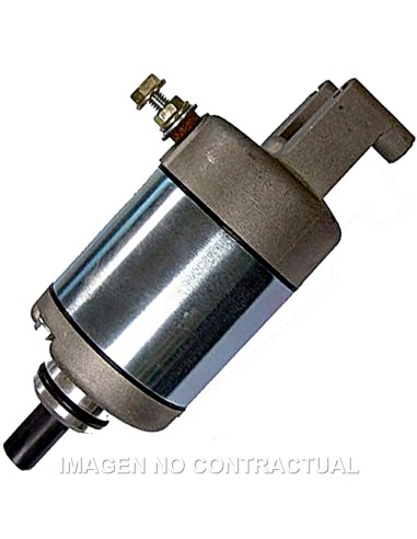 MOTOR ARRANQUE 12V - 9 DIENTES - ROTACIÓN IZQUIERDA 