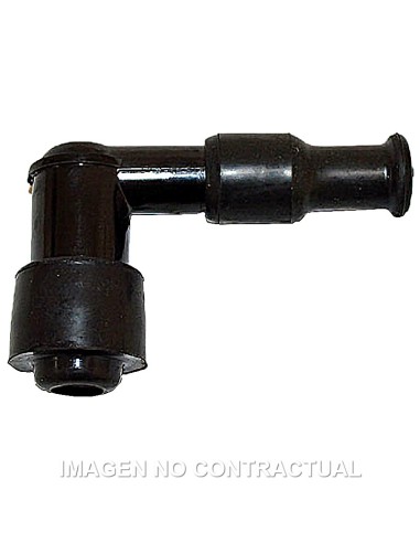 PIPA BUJÍA CON RESISTOR 