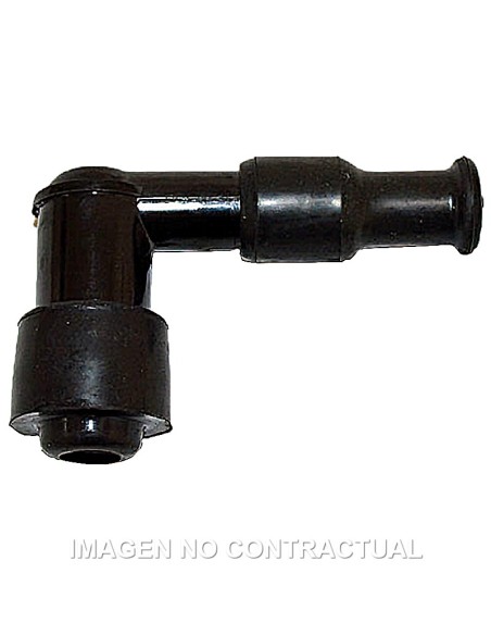 PIPA BUJÍA CON RESISTOR 