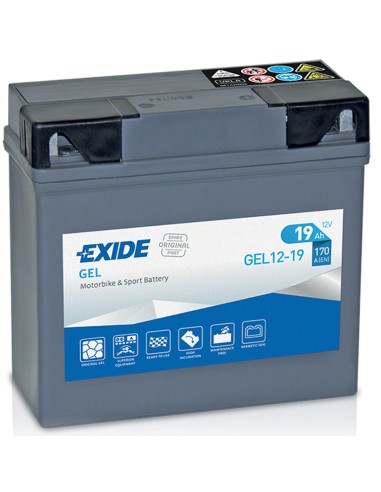 BATERÍA EXIDE GEL 12-19 