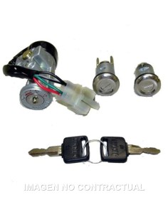 Kit contacto, sillín y guantera Honda Vision