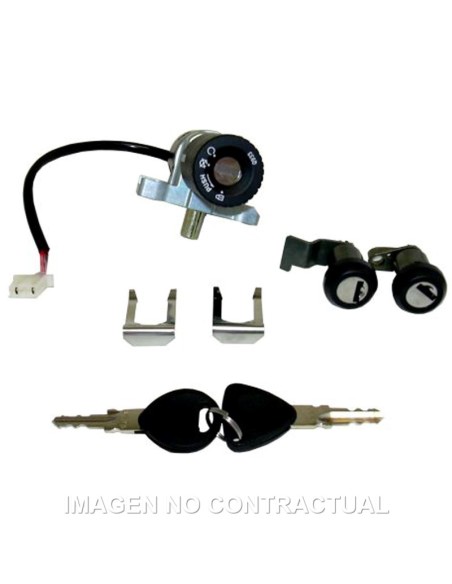Kit contacto, sillín y guantera Honda @ 125
