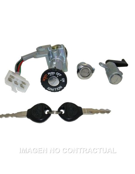 Kit contacto, sillín y guantera Kymco people 50