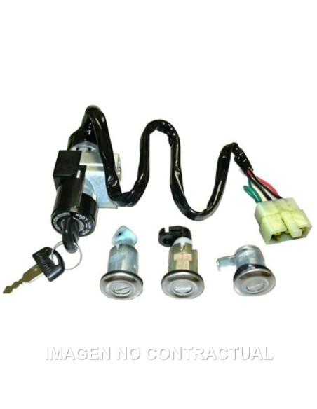 Kit contacto, sillín y guantera Honda SJ Bali 50