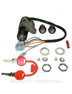 Kit contacto, sillín y guantera Derbi Senda 50