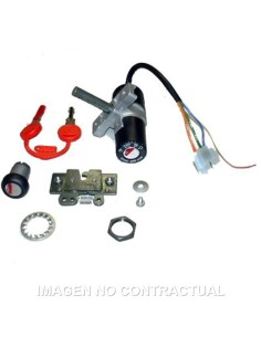 Kit contacto y sillín Derbi Hunter-50