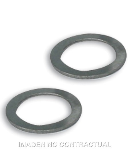 CASQUILLOS ACERO MALOSSI 20X14X1 MM 