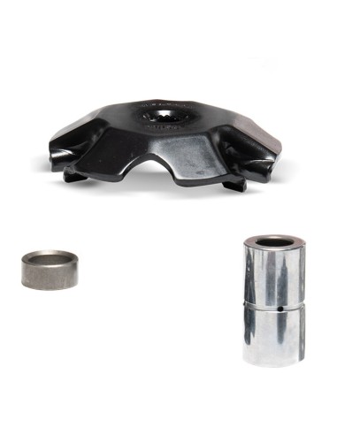 TAPA RAMPAS Y EJE VARIADOR MALOSSI MHR ALUMINIUM 