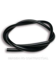 TUBO GASOLINA MALOSSI PVC NEGRO 1 M 