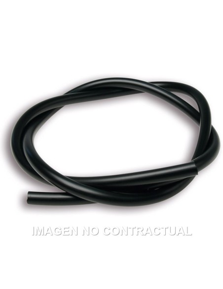 TUBO GASOLINA MALOSSI PVC NEGRO 1 M 