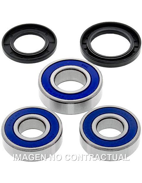 KIT DE RODAMIENTOS RUEDA ALL BALLS 25-1386
