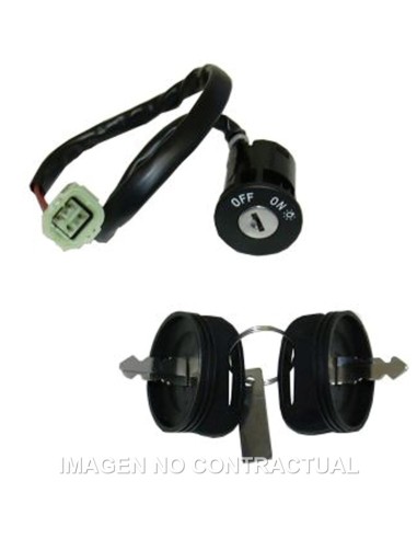 LLAVE CONTACTO KYMCO QUAD 3 POSICIONES