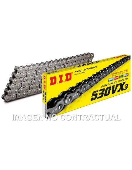CADENA DID 530 VX3 (G&B) X 106 R 