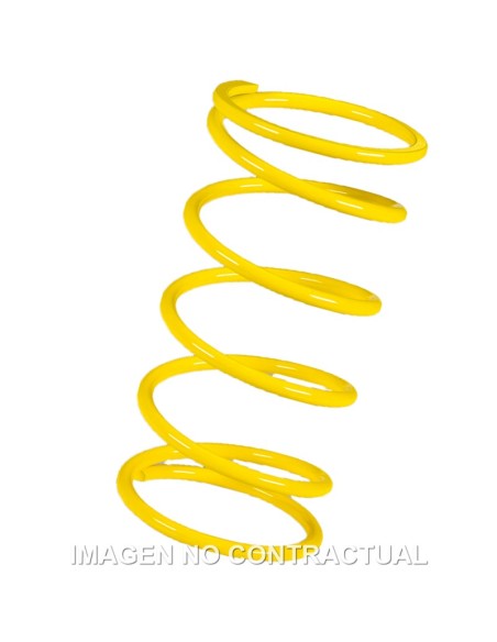 MUELLE POLEA CONDUCIDA AMARILLO  PIAGGIO 400 / 500