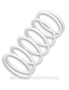 MUELLE POLEA CONDUCIDA BLANCO PIAGGIO TYPHOON 