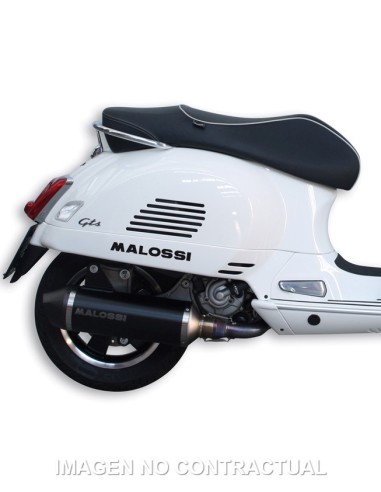 ESCAPE MALOSSI RX BLACK VESPA GTS 300 
