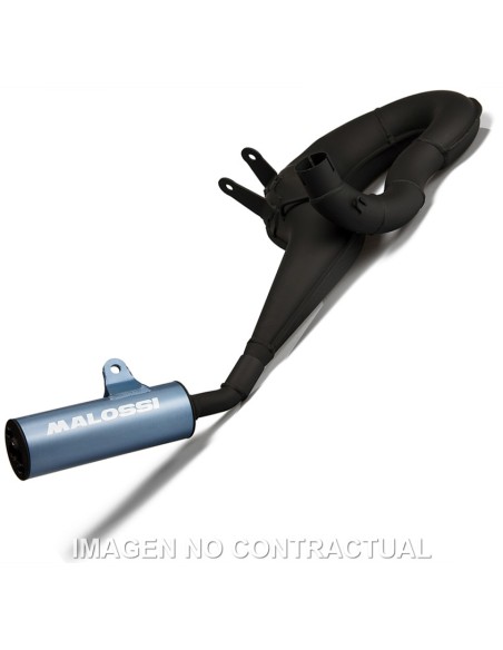ESCAPE MALOSSI POWER EXHAUST BLACK SOUND VESPA 200 