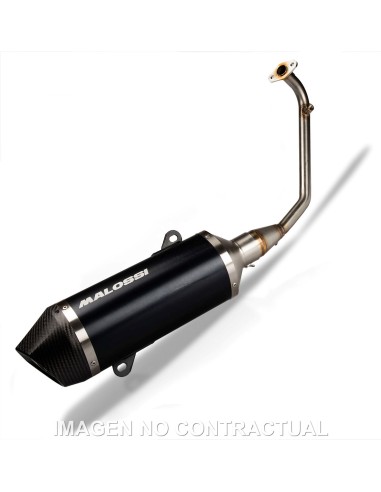 ESCAPE MALOSSI RX BLACK HONDA SH 125 EURO5 