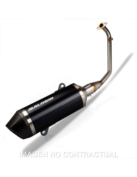 ESCAPE MALOSSI RX BLACK HONDA SH 125 EURO5 