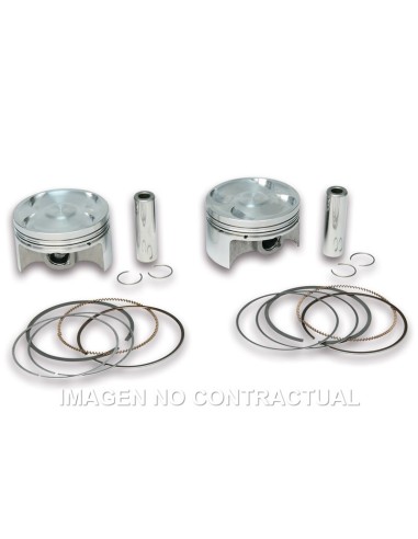 PISTONES FORJADOS D.66 CILINDRO ORIGINAL T-MAX 500 