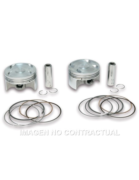 PISTONES FORJADOS D.66 CILINDRO ORIGINAL T-MAX 500 