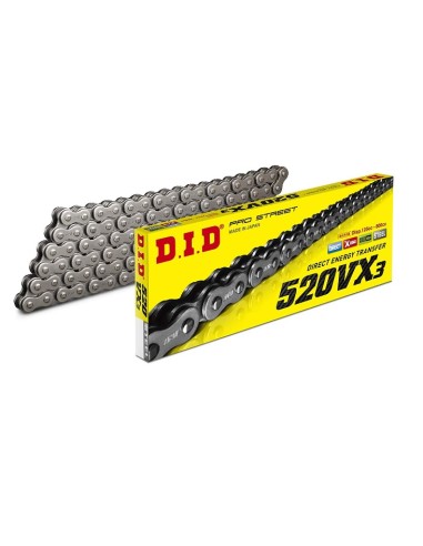 Cadena DID 520 VX3 x 128 R 