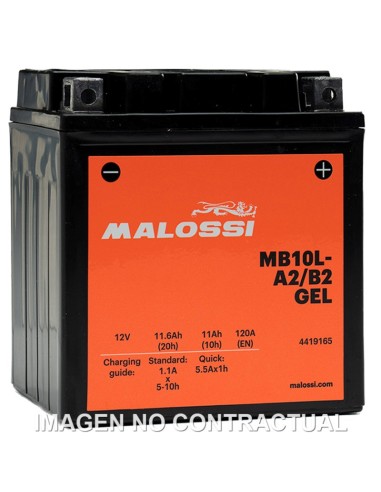 BATERIA MALOSSI MB10L-A2 / B2 GEL 