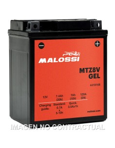 BATERIA MALOSSI MTZ8V GEL 