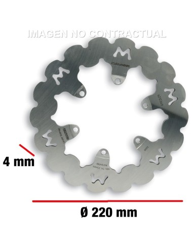 DISCO FRENO MALOSSI WHOOP DISC BENELLI VELVET400 